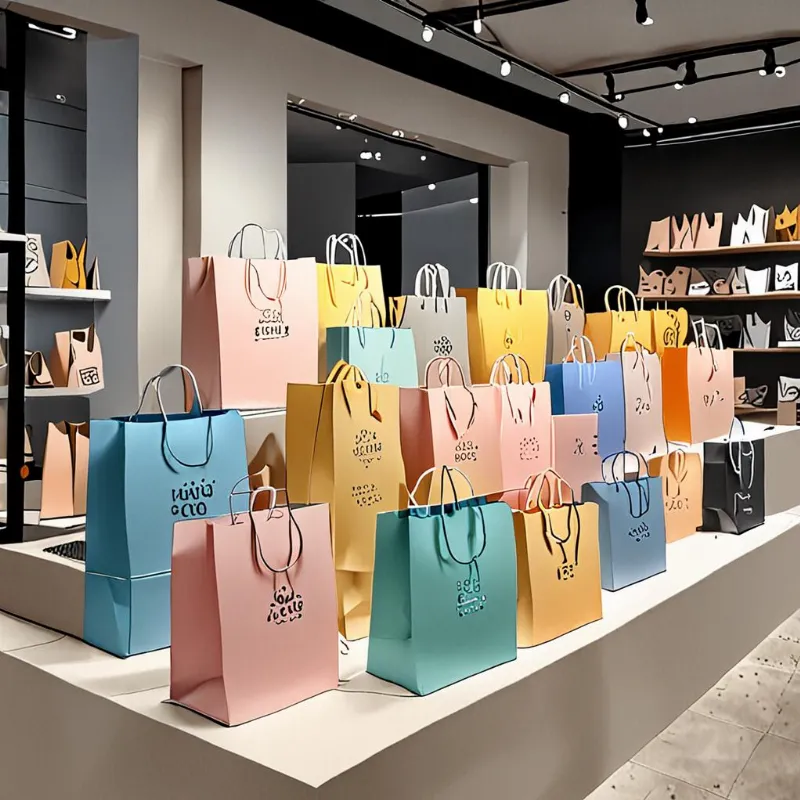 Xu hướng in túi giấy shop hiện đại