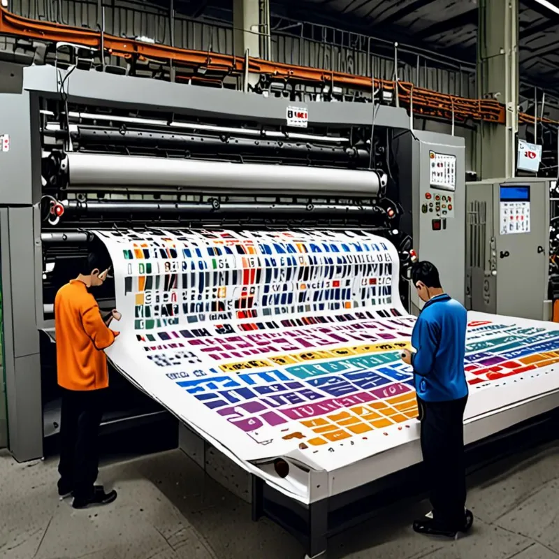 Quy trình in lịch Tết hiện đại